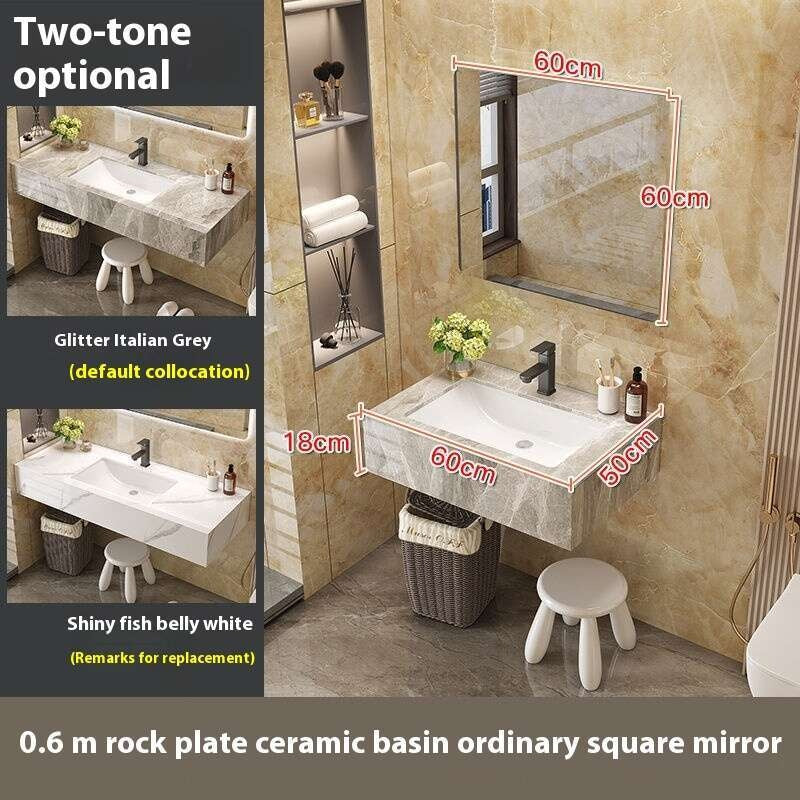 QW- Marble Sink Set for Smart Mirror in the Bathroom