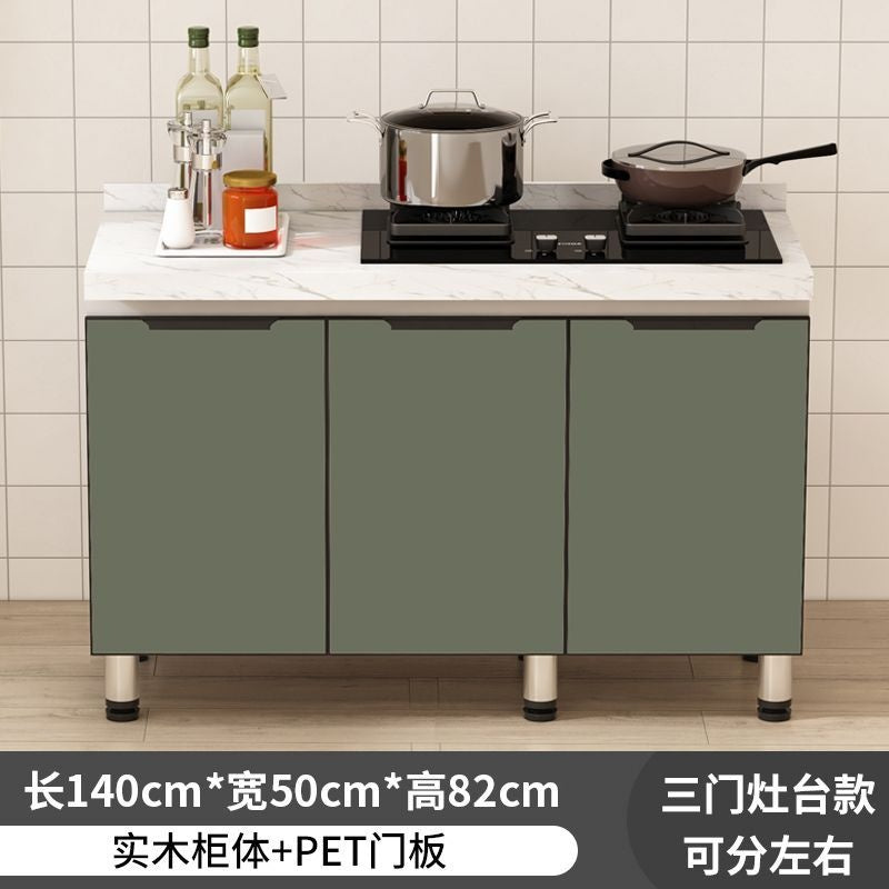QW- Kabinet dapur, meja kerja pulau, kabinet simpanan dapur 