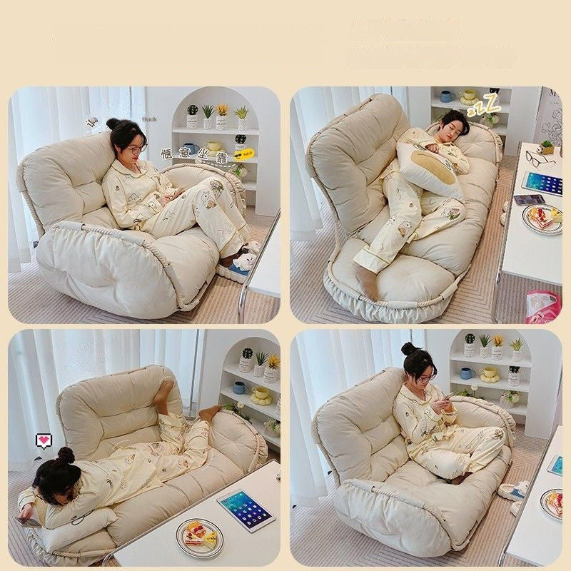 Tatami Jati Bilik Tidur Berkembar Balkoni Ruang Tamu Sofa Kecil Kerusi Malas