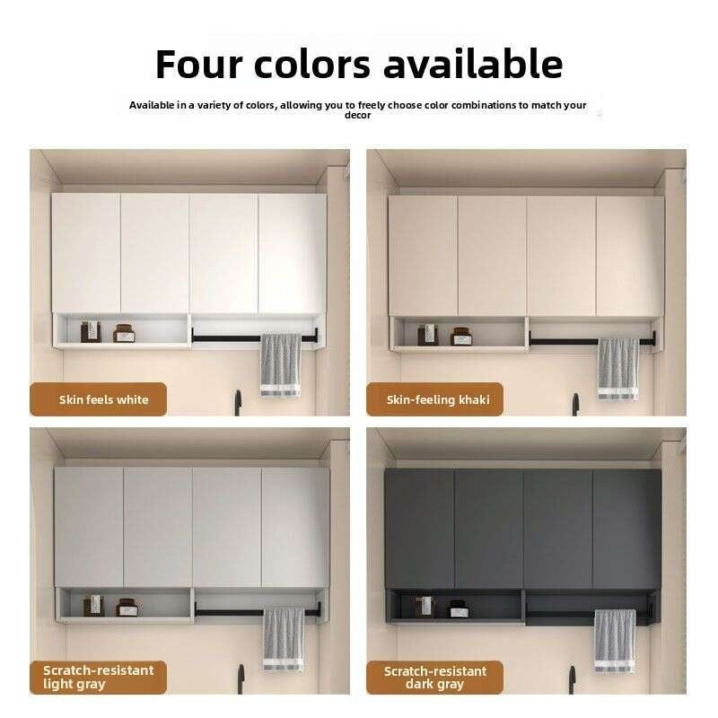 Kabinet Gantung Aluminium QW- Balkoni dinding Kabinet simpanan bilik mandi 