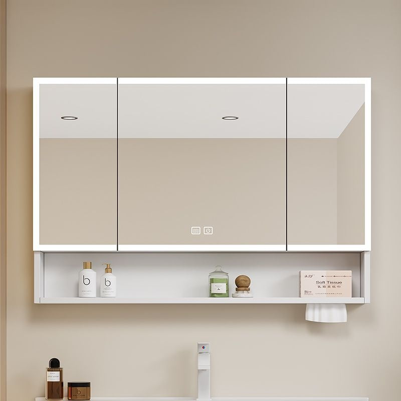 Kabinet Bilik Mandi Aloi Aluminium QW- Cermin Pintar 