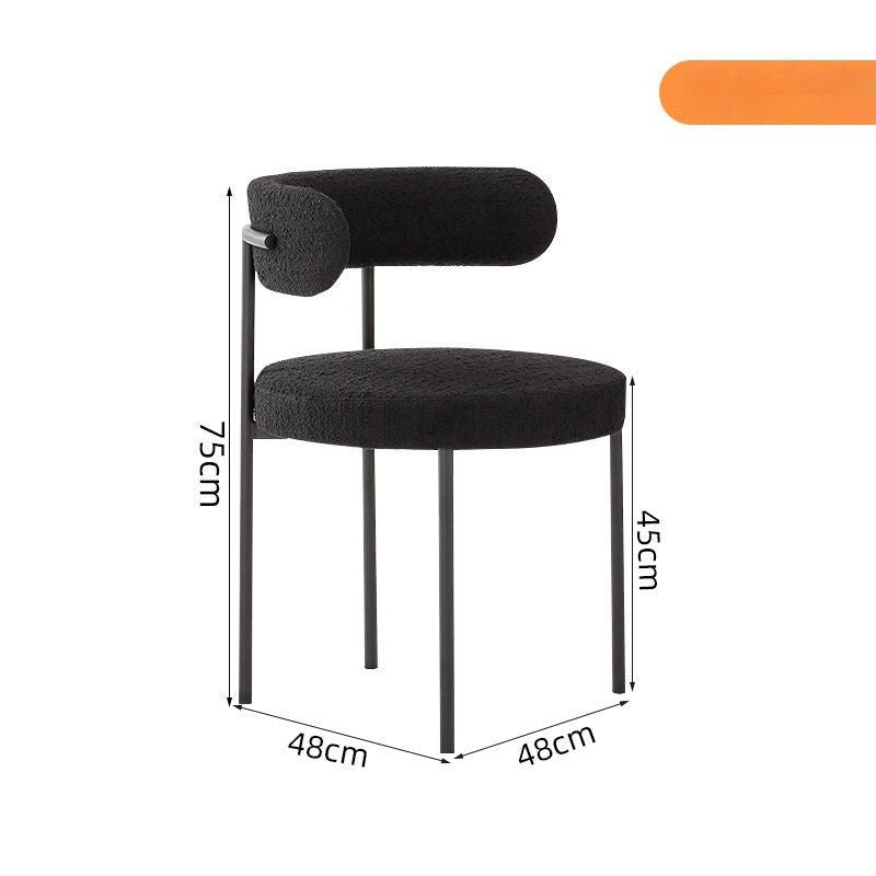 Meja Solek Ringkas Moden Light Premium Sense Kerusi Makan Restoran Fesyen