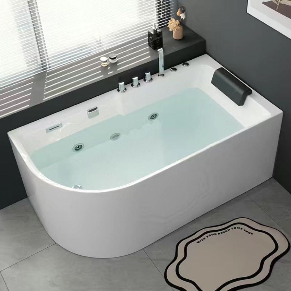 QW- Acrylic Material Tubular Bathtub, Recirculating Water Bathtub