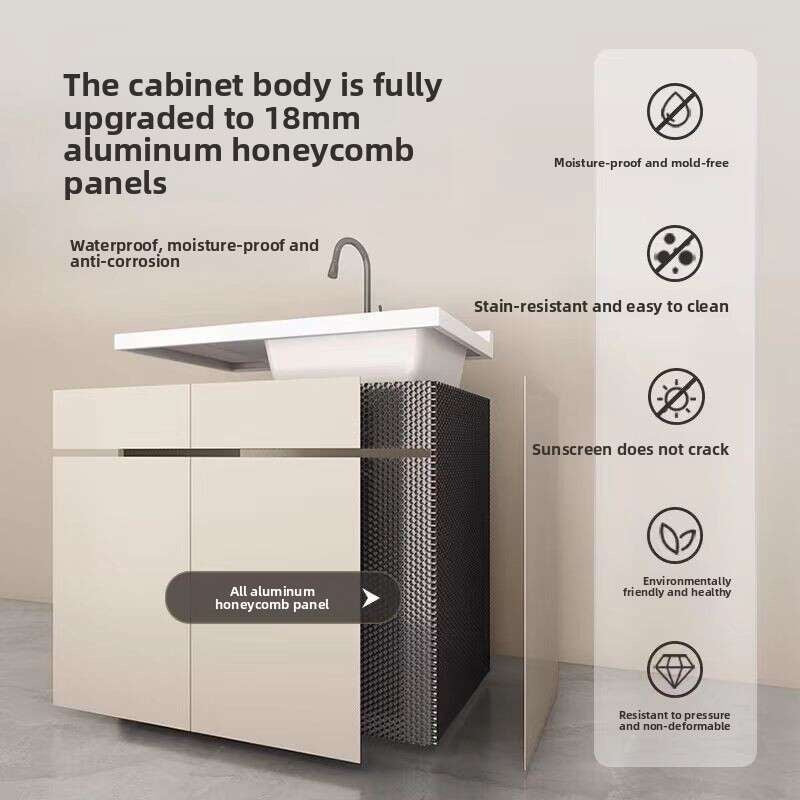 Kabinet Penyimpanan Bilik Tidur Balkoni Aluminium QW-