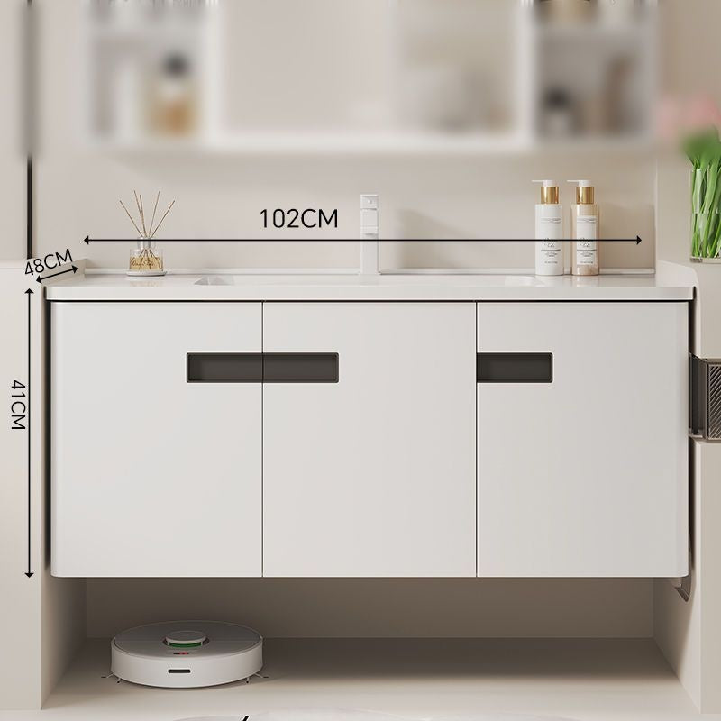 Aluminium aloi QW membuat kabinet simpanan untuk bilik mandi, kabinet cermin dan set sinki. 