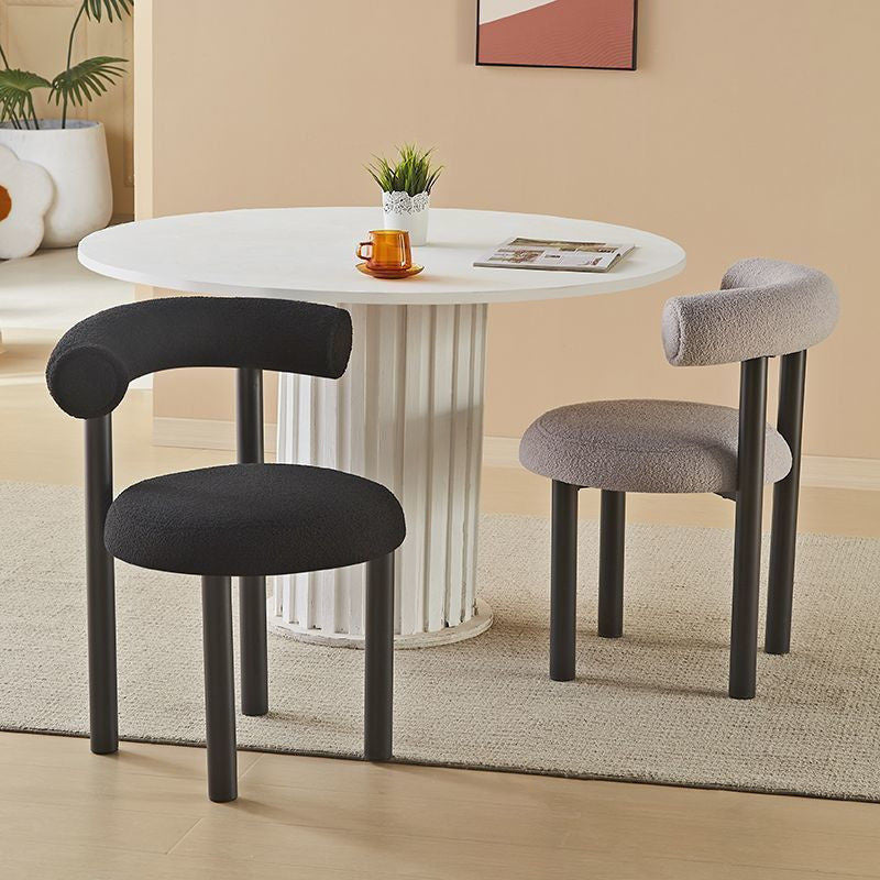 Meja Solek Ringkas Moden Light Premium Sense Kerusi Makan Restoran Fesyen