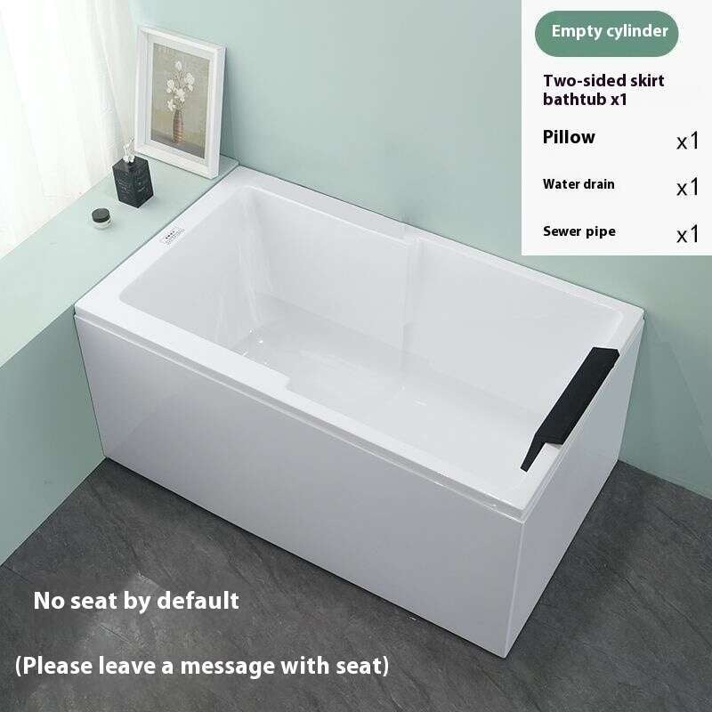 QW- Acrylic Spa Bathtub, Heated Bathtub