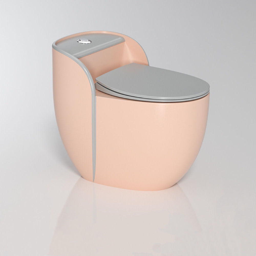 QW- Bathroom Cleaning Ceramic Colorful Toilet Bowl