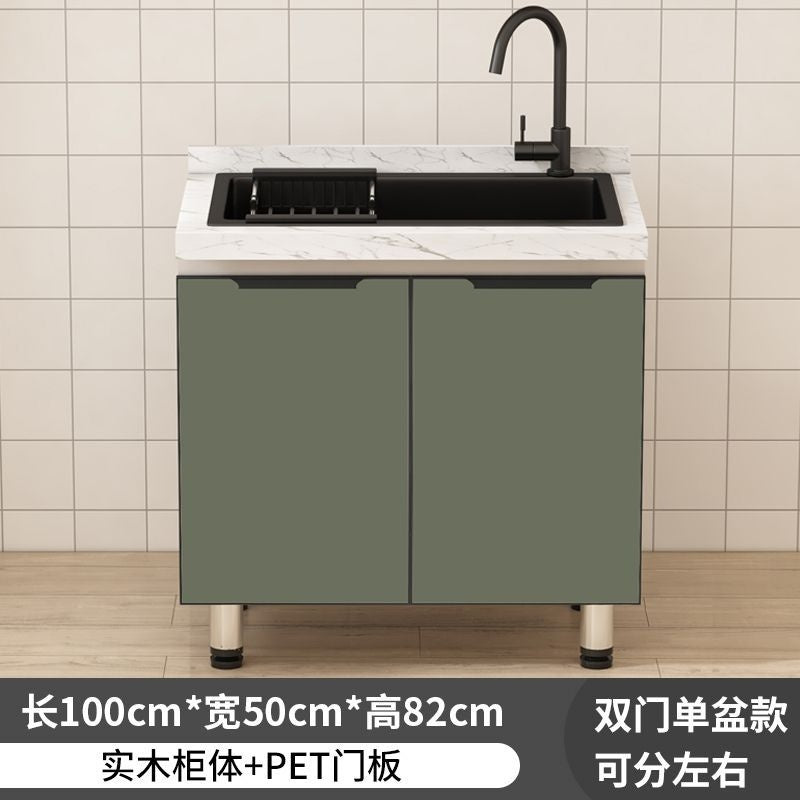 QW- Kabinet dapur, meja kerja pulau, kabinet simpanan dapur 