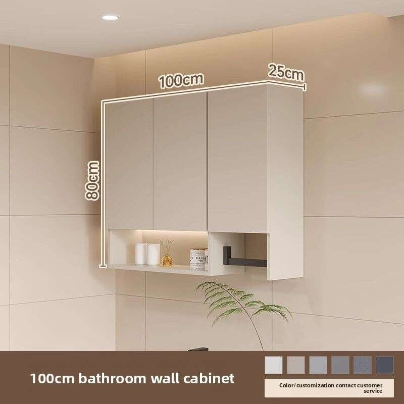 Kabinet Gantung Aluminium QW- Balkoni dinding Kabinet simpanan bilik mandi 