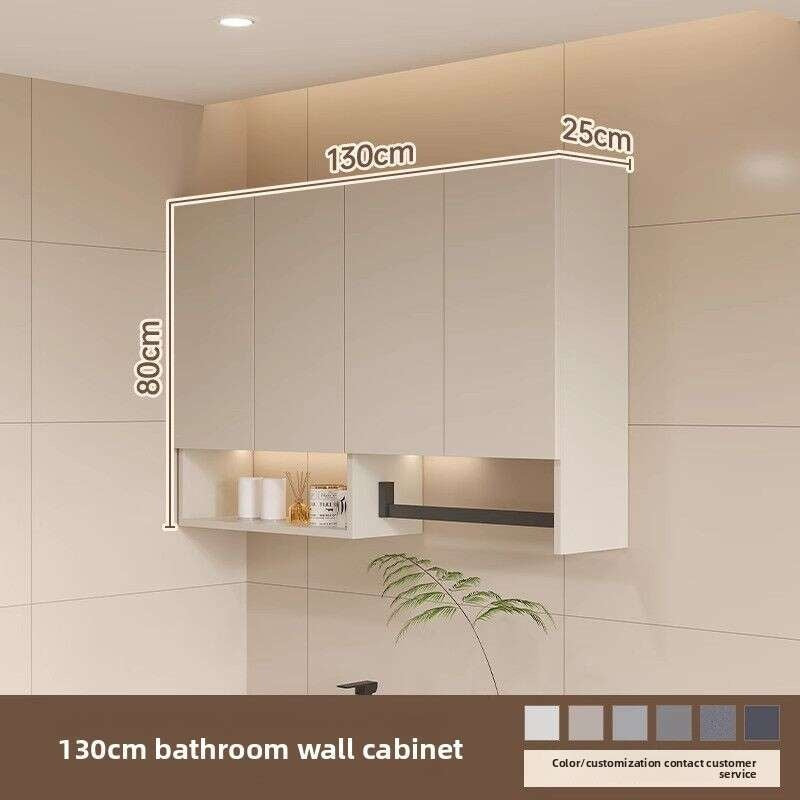 Kabinet Gantung Aluminium QW- Balkoni dinding Kabinet simpanan bilik mandi 