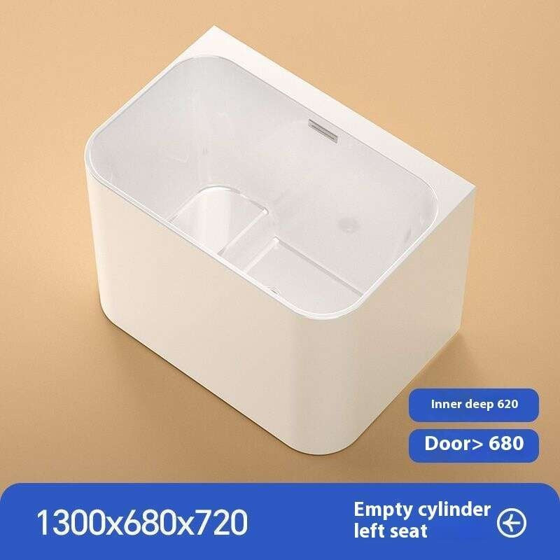 QW- Small Acrylic Spa Heating Bathtub