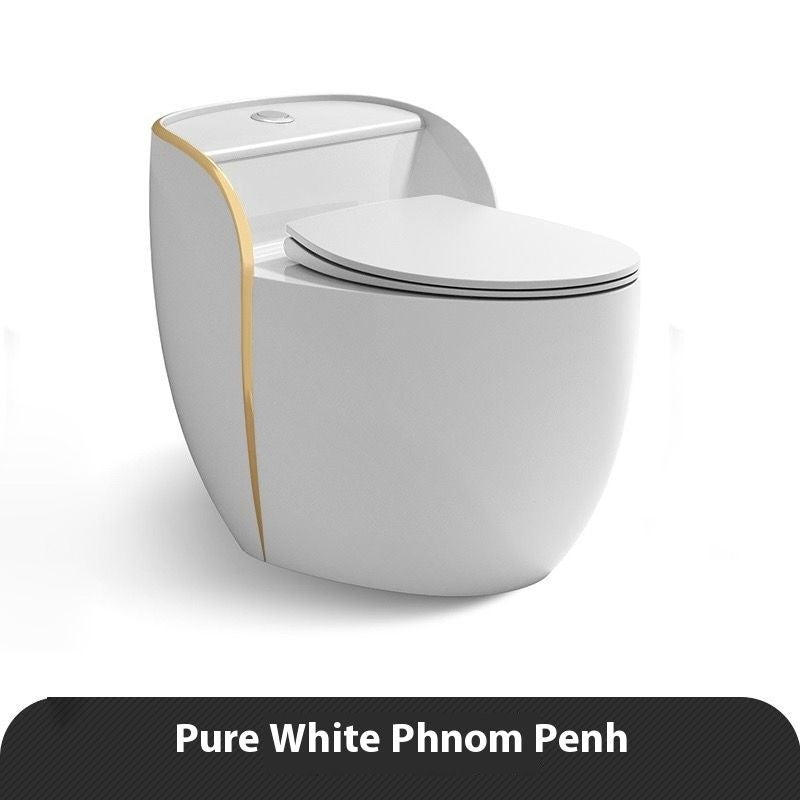 QW- Bathroom Cleaning Ceramic Colorful Toilet Bowl