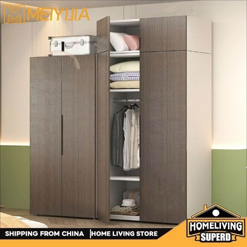 Kabinet Penyimpanan Panel Sarang Lebah Aluminium Bilik Tidur Almari Pakaian Rumah Keluli Tebal Mesra Alam