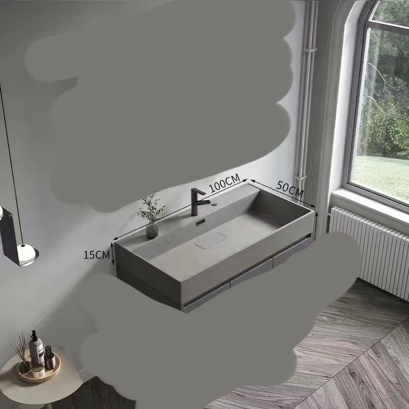 QW- Smart Mirror Real Wood Storage Bathroom Wash Cabinet