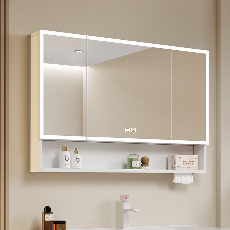 Kabinet Bilik Mandi Aloi Aluminium QW- Cermin Pintar 