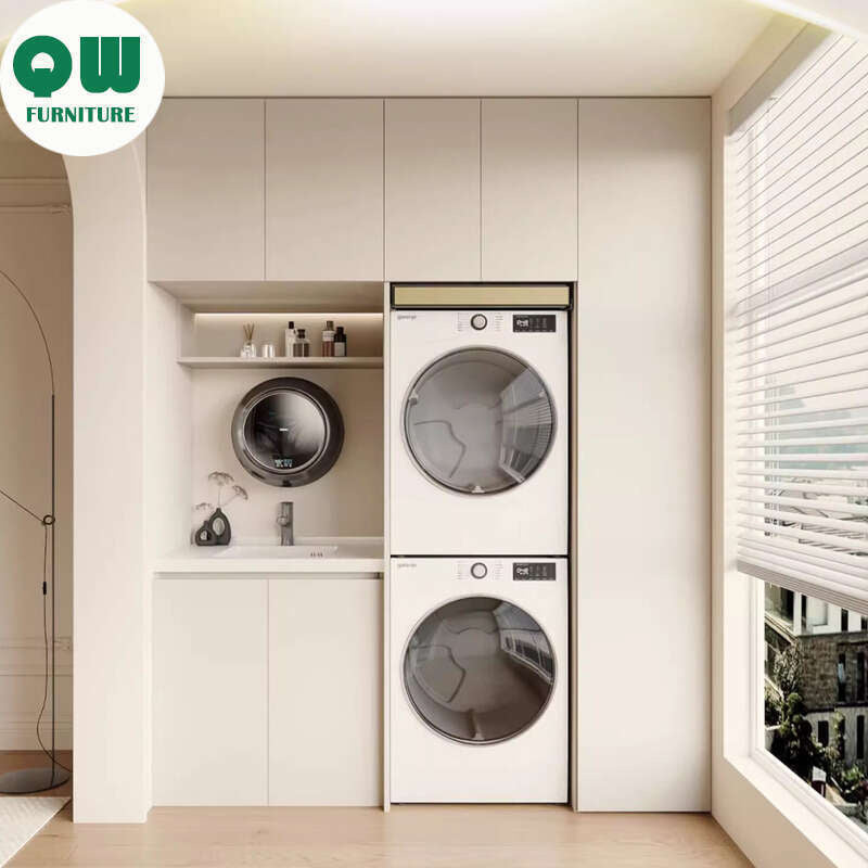 Kabinet Penyimpanan Bilik Tidur Balkoni Aluminium QW-