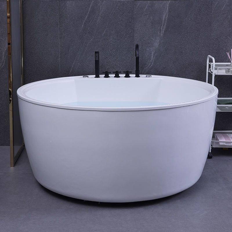 QW- Round Acrylic Bathtub, Surfing Bathtub