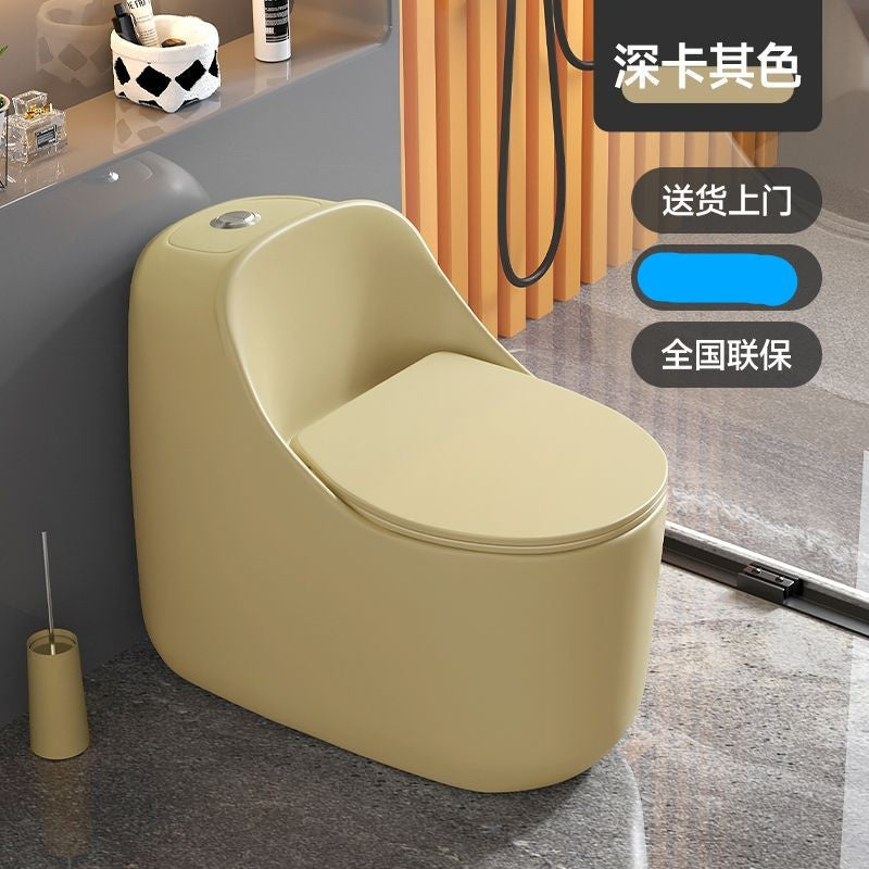 QW- Bathroom Cleaning Ceramic Colorful Toilet Bowl