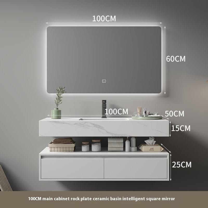 QW- Smart Mirror for Storage Cabinet Bathroom Sink Set