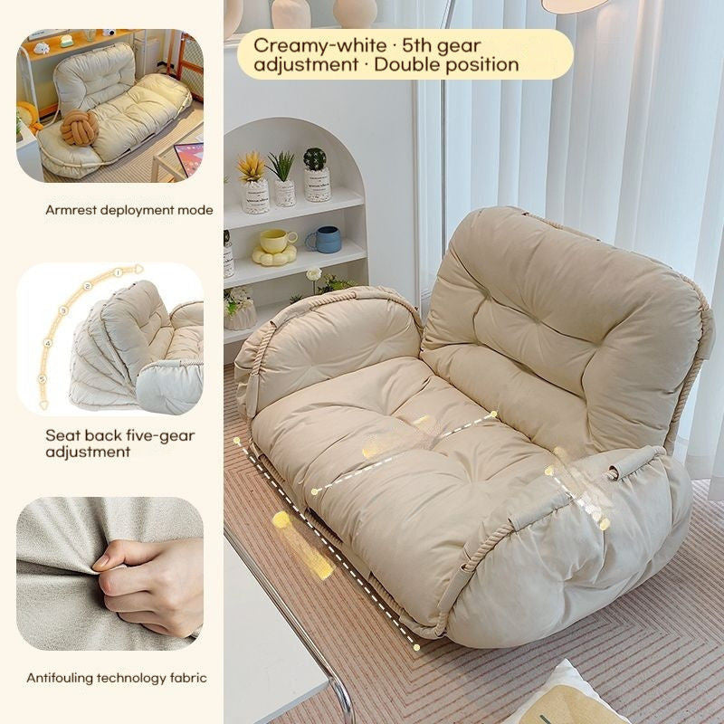 Tatami Jati Bilik Tidur Berkembar Balkoni Ruang Tamu Sofa Kecil Kerusi Malas
