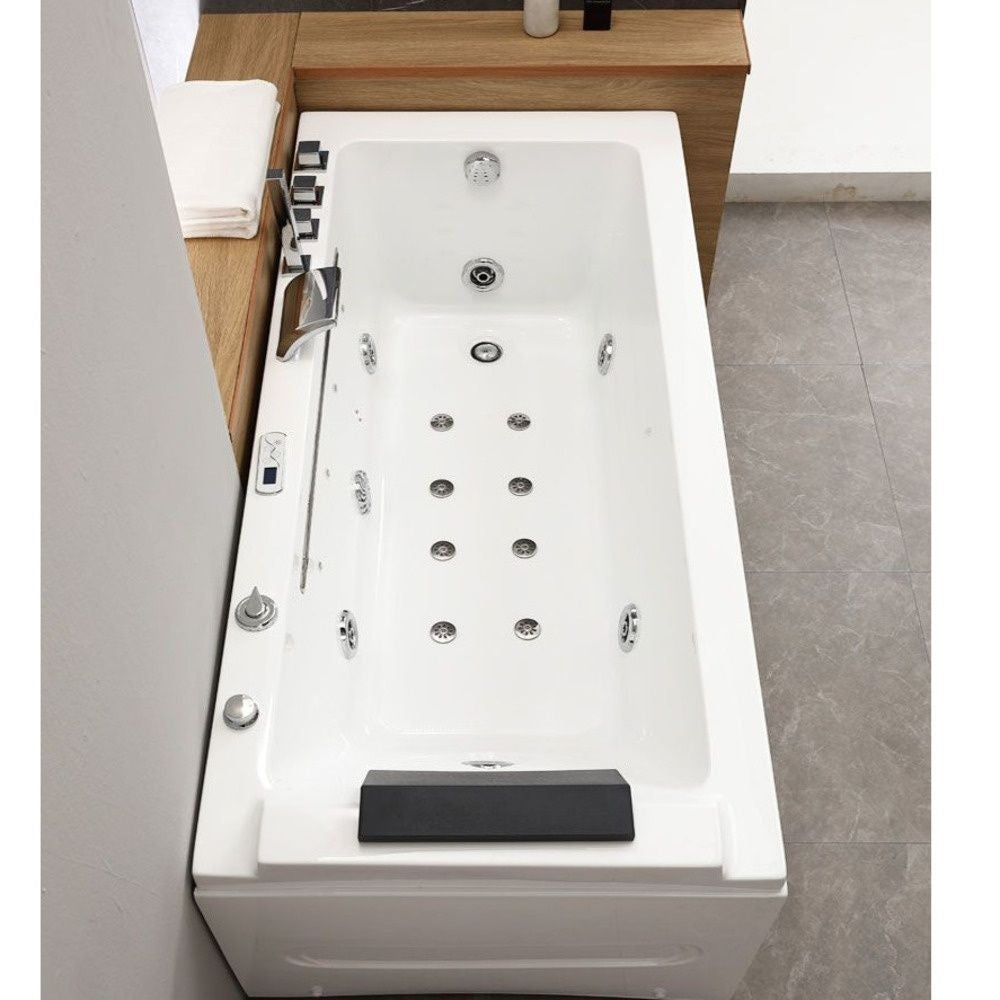 QW- Wave Massage Acrylic Home Bathtub