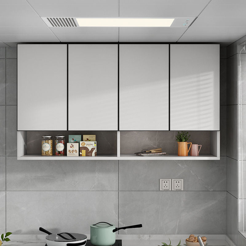 Kabinet Penyimpanan Dapur Gantung Aloi Aluminium QW- Kalis Air 