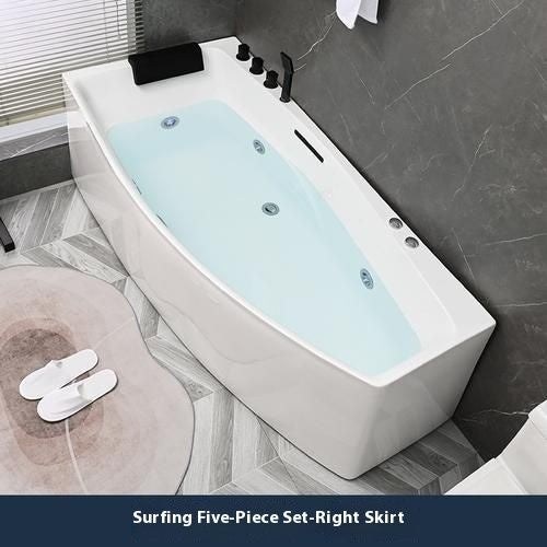 QW- Acrylic Wave Constant Temperature Bathtub