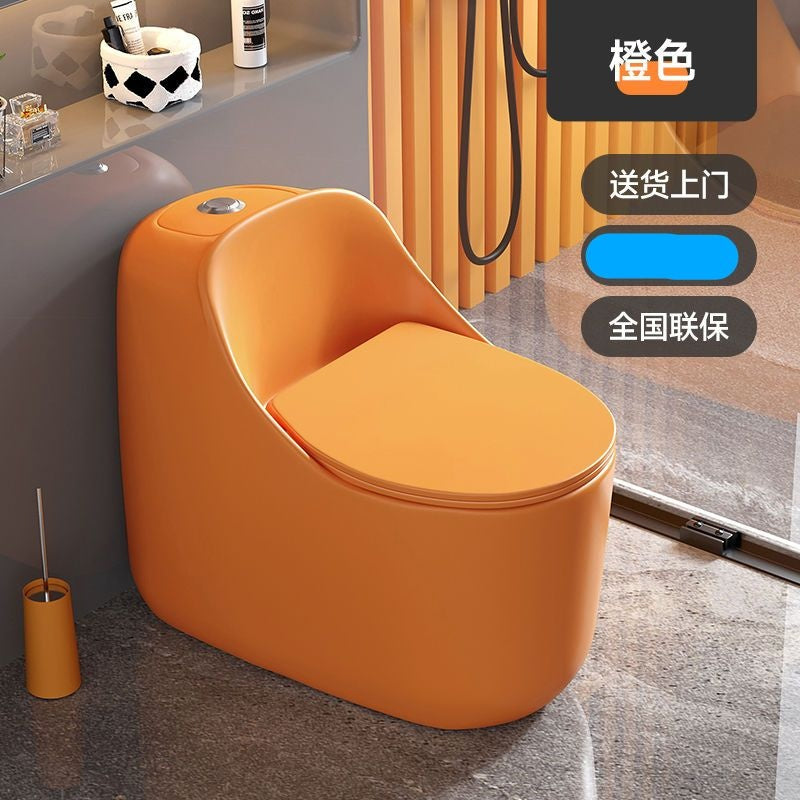 QW- Bathroom Cleaning Ceramic Colorful Toilet Bowl