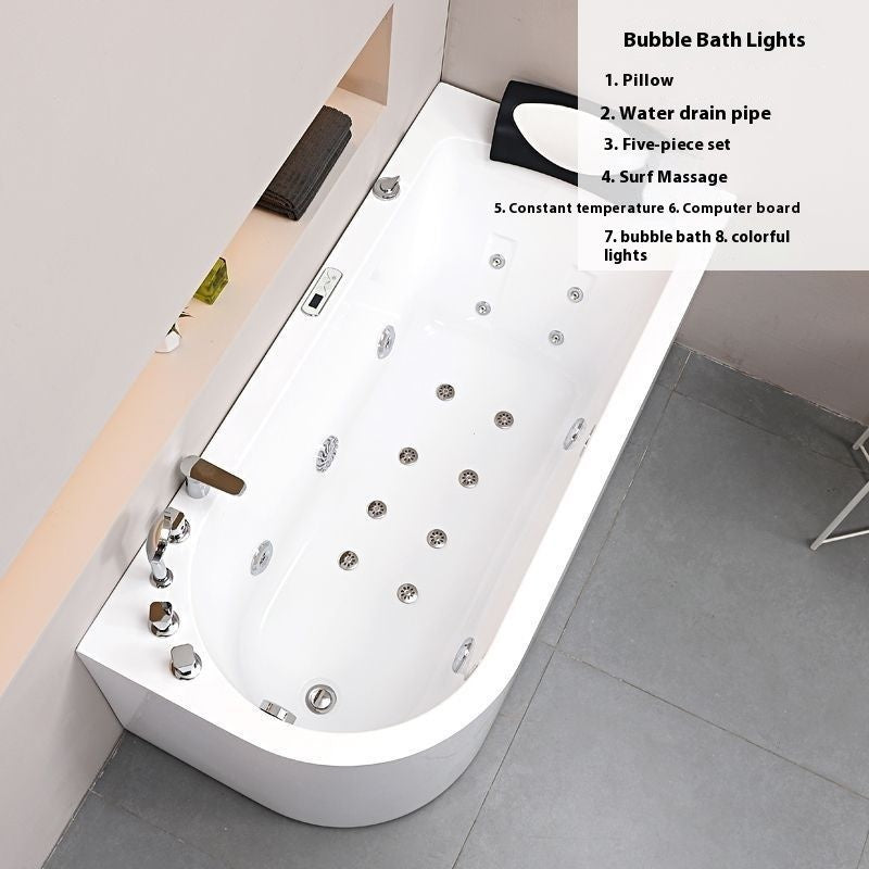 QW- Acrylic Bathtub Surfing constant temperature bathtub