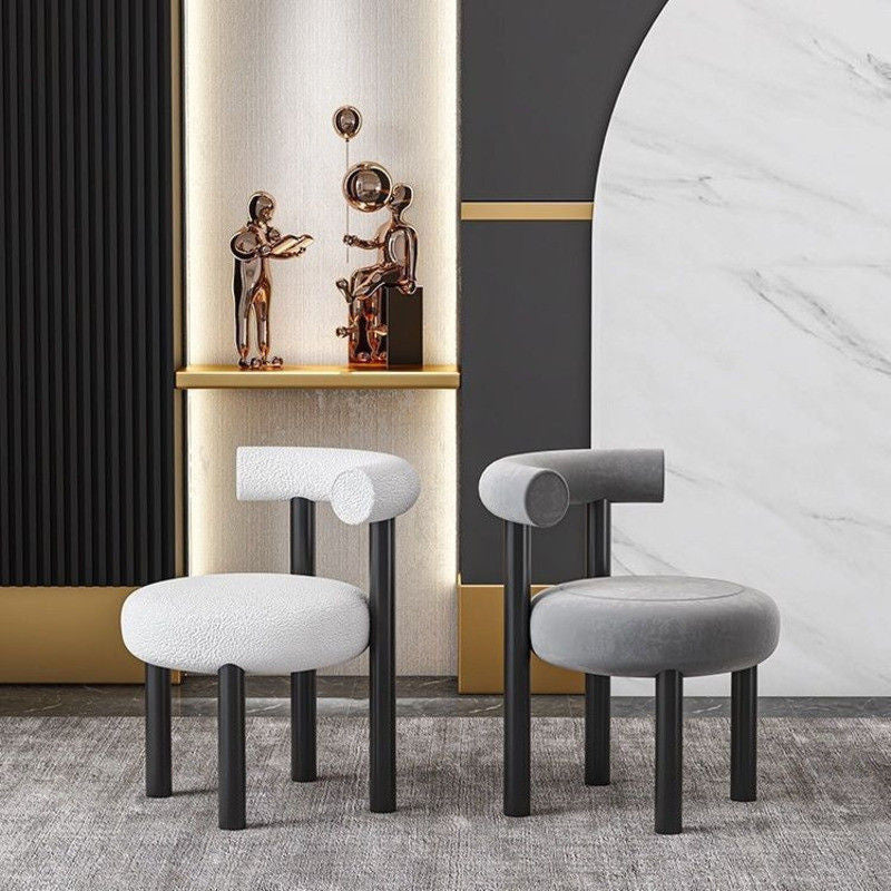 Meja Solek Ringkas Moden Light Premium Sense Kerusi Makan Restoran Fesyen