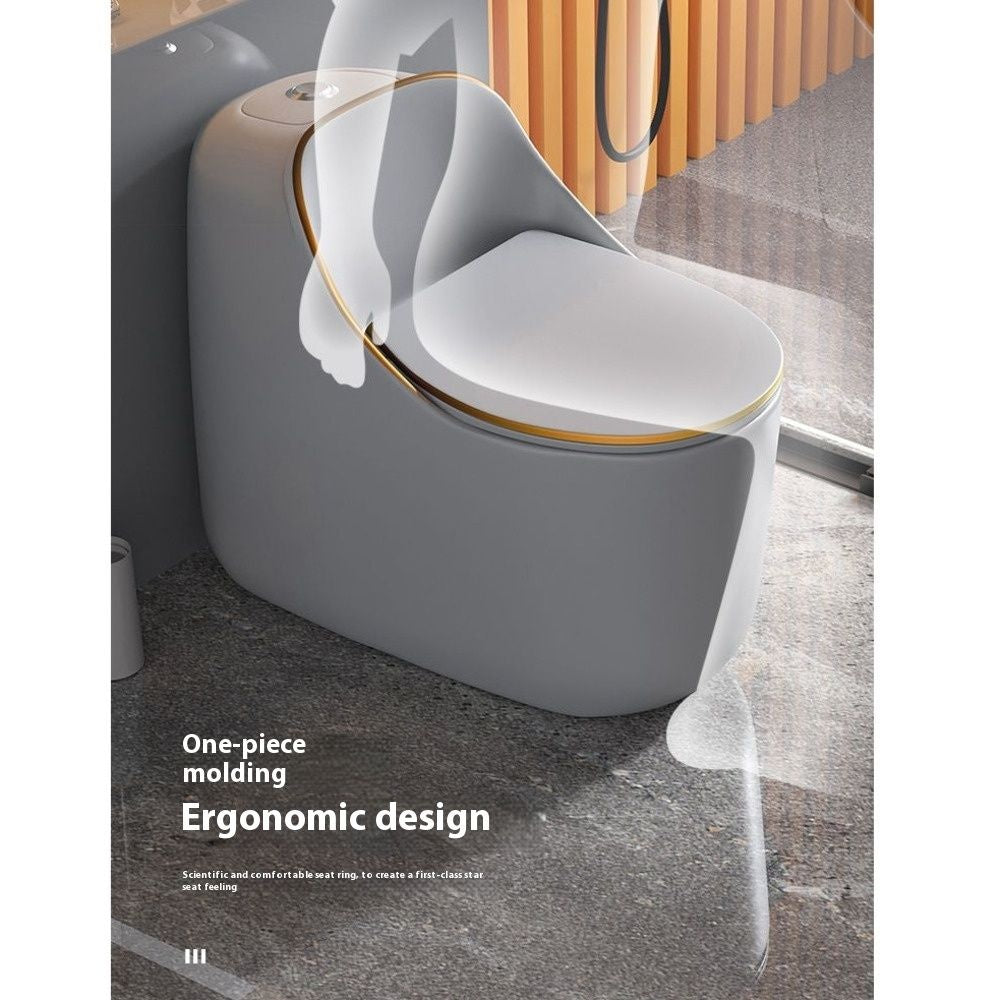 QW- Bathroom Cleaning Ceramic Colorful Toilet Bowl