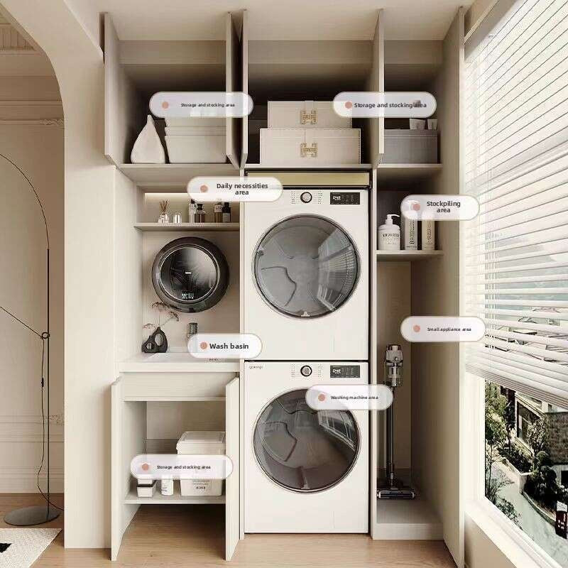 Kabinet Penyimpanan Bilik Tidur Balkoni Aluminium QW-