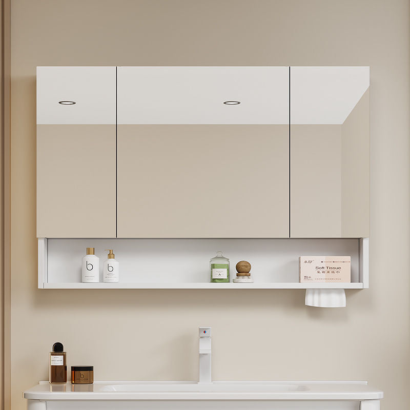 Kabinet Bilik Mandi Aloi Aluminium QW- Cermin Pintar 