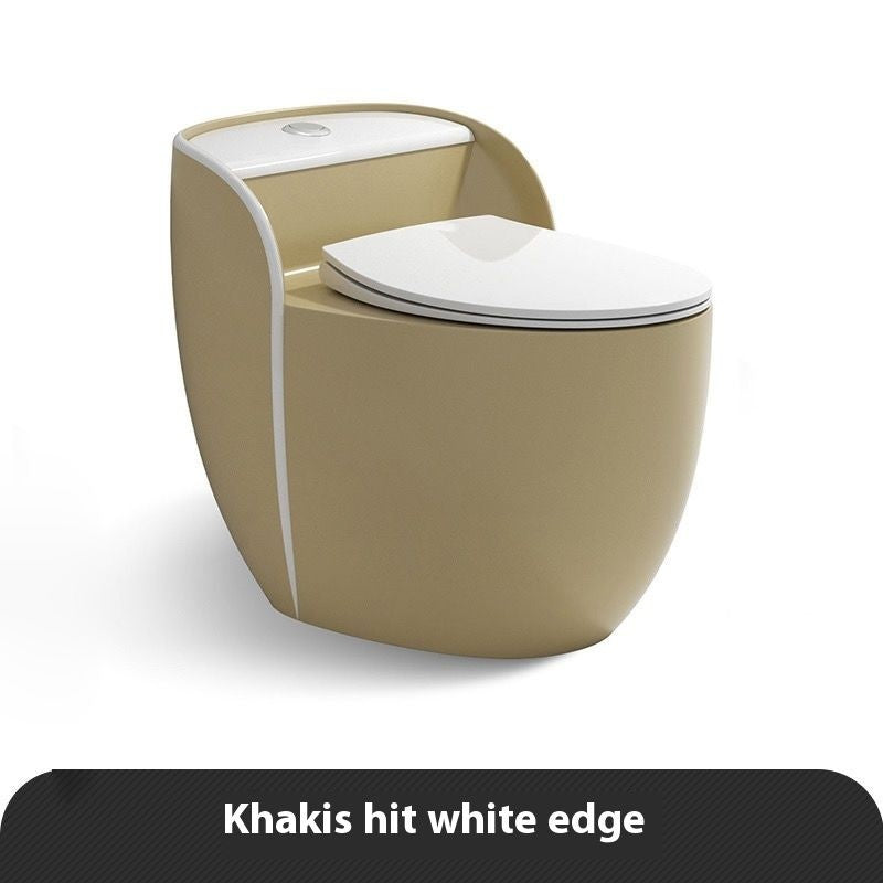 QW- Bathroom Cleaning Ceramic Colorful Toilet Bowl