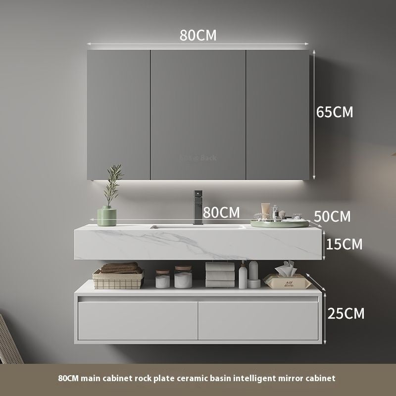 QW- Smart Mirror for Storage Cabinet Bathroom Sink Set