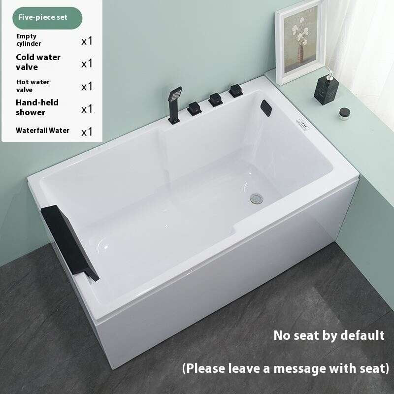 QW- Acrylic Spa Bathtub, Heated Bathtub