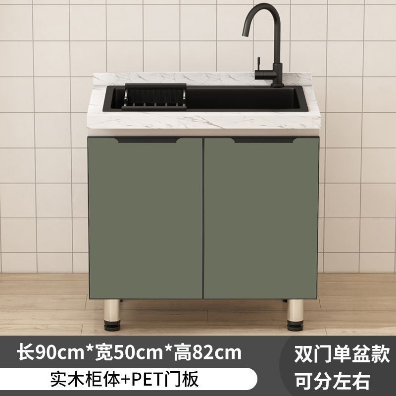 QW- Kabinet dapur, meja kerja pulau, kabinet simpanan dapur 