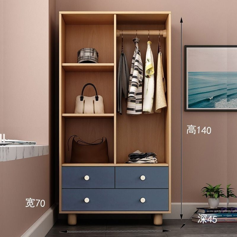 Kabinet Penyimpanan Bilik Tidur Kerdil Tersuai, Almari Pakaian Kecil, Almari Pakaian Kanak-kanak Gantung