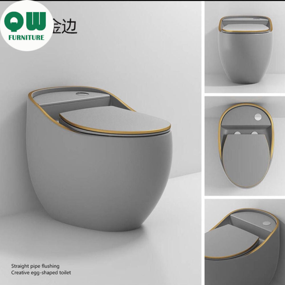QW- Home Shower Room Bathroom, Toilet Bowl, Various Colors