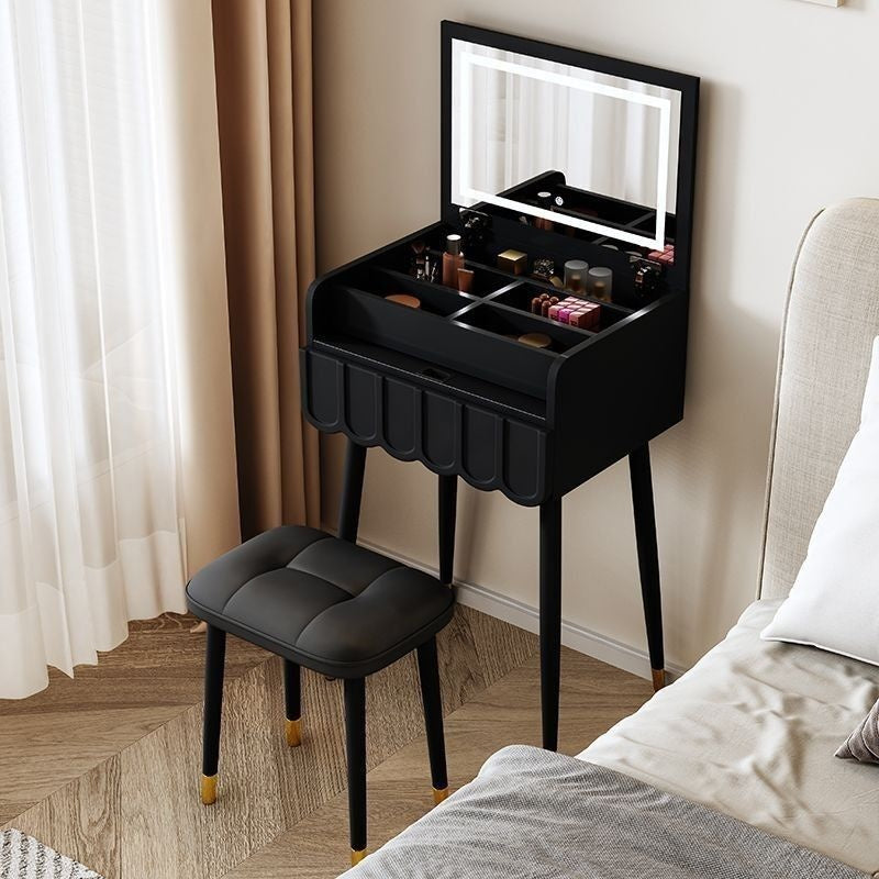 French Style Cream Wind Small Light Luxury Flip Cover Bedside Dressing Table Top