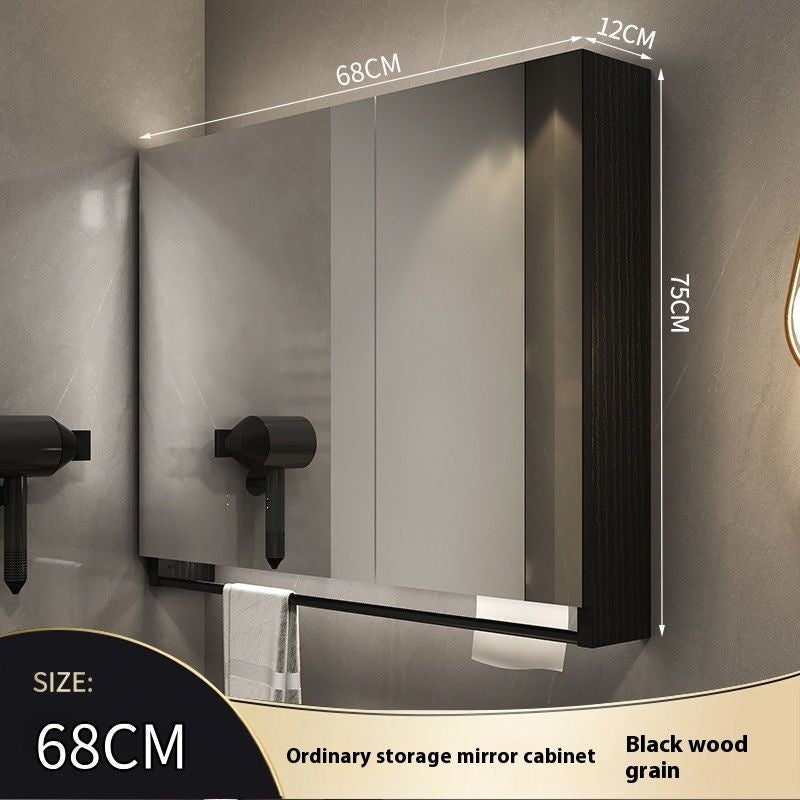 QW- Made of Real Wood Smart Mirror in the Bathroom Storage Cabinet