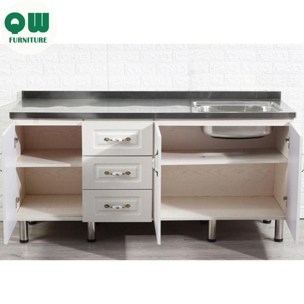 QW- Perkakas Keluli Tahan Karat untuk Kabinet Penyimpanan Dapur Rumah 