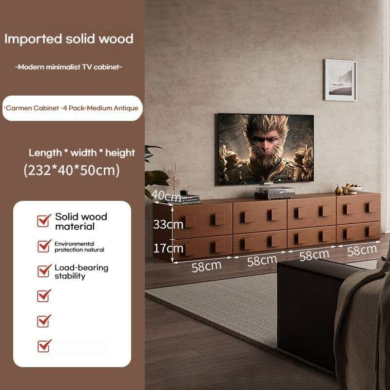 Kabinet TV Sisi Katil Kombinasi Percuma Kementerian Pelbagai Fungsi Premium