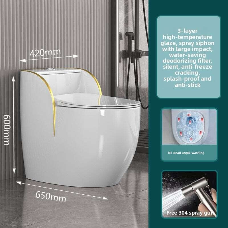 QW- Ceramic Toilet Bowl in the Bathroom
