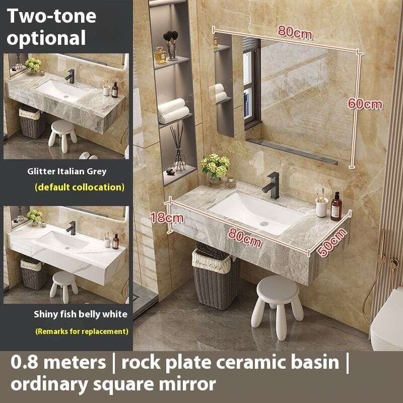 QW- Marble Sink Set for Smart Mirror in the Bathroom